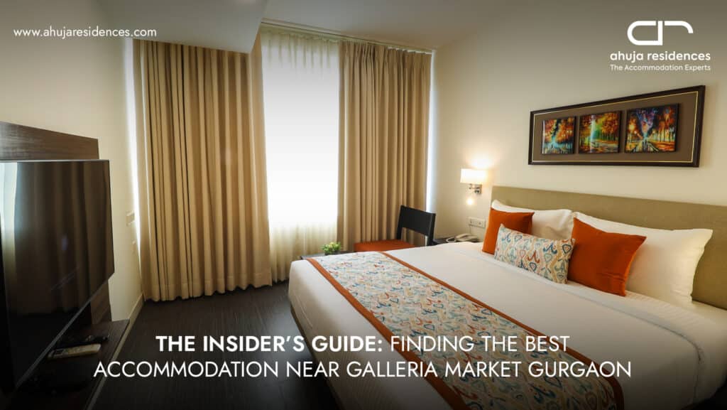 Accommodation near Galleria Market Gurgaon