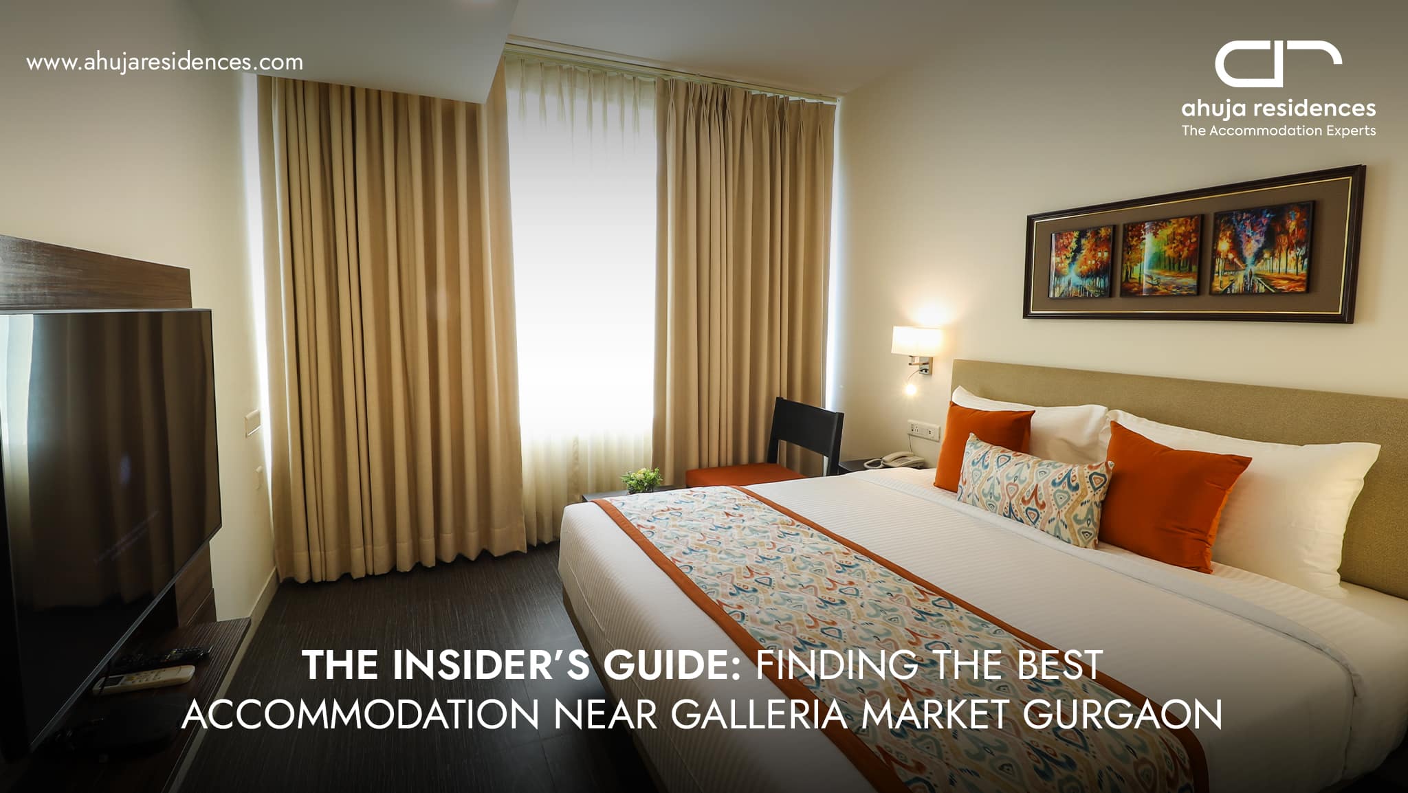 Accommodation near Galleria Market Gurgaon